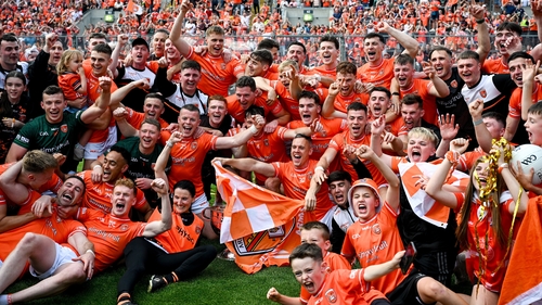 Armagh celebrate a sweet success