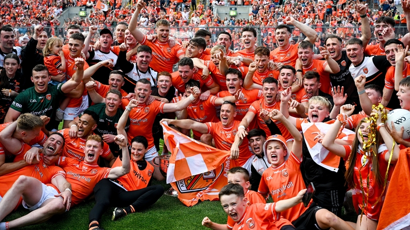 Armagh celebrate a sweet success