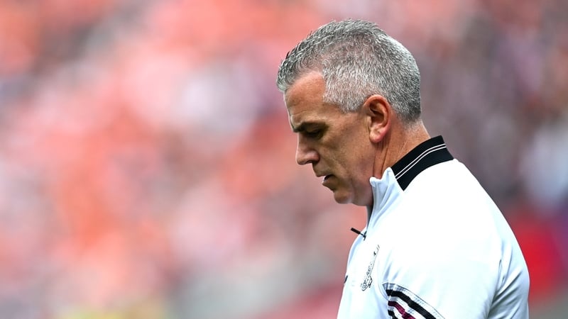 Joyce was despondent after losing a second All-Ireland final as manager