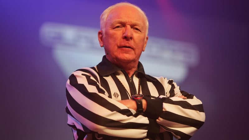 Gladiators referee John Anderson has died aged 92