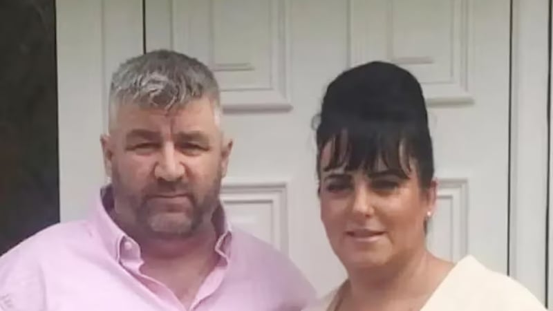 Thomas Dooley with his wife Siobhán (file image)