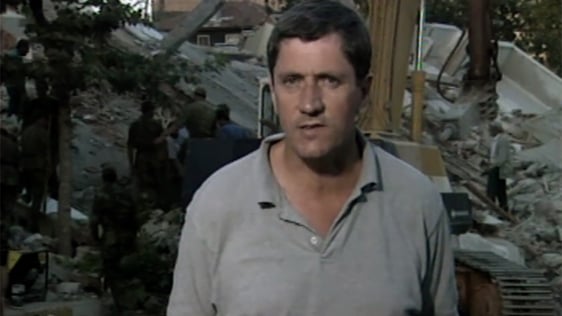 Charlie Bird reports from Izmit in Turkey,1999.