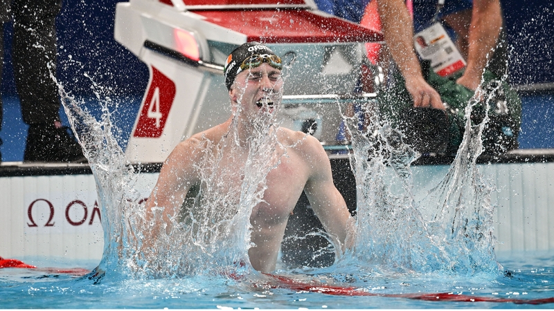 Daniel Wiffen heads a 12-strong Irish team