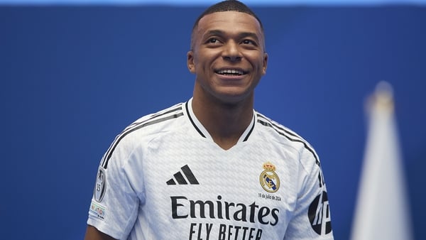 Kylian Mbappe could make his first Real Madrid appearance
