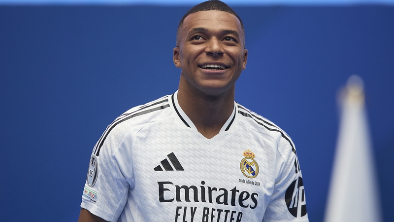 Kylian Mbappe could make his first Real Madrid appearance