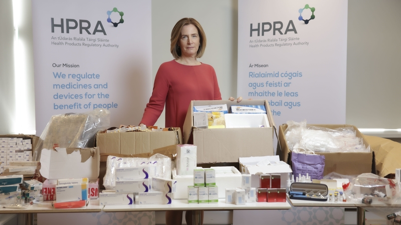 Grainne Power, HPRA Director of Compliance, said that there was a rise in weight drug seizures