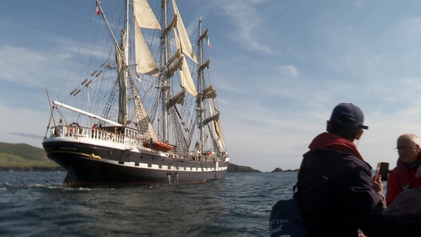 Belem transported the Olympic Torch from Greece to France last April