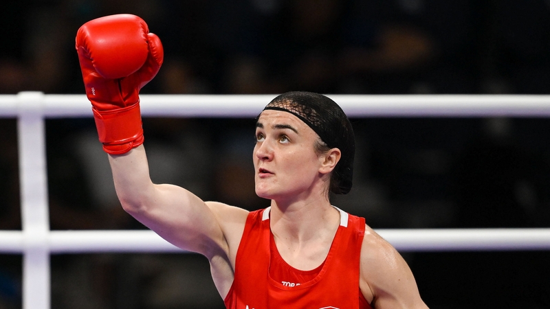 Kellie Harrington competes again on Saturday, but is already guaranteed an Olympic bronze medal