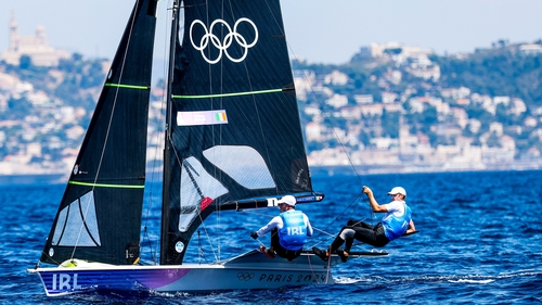 Sean Waddilove and Robert Dickson are in contention for a medal