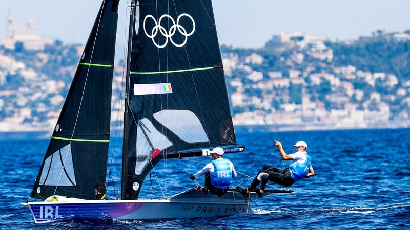 Sean Waddilove and Robert Dickson are in contention for a medal