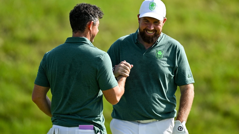 Rory McIlroy (l) and Shane Lowry get their campaigns under way today