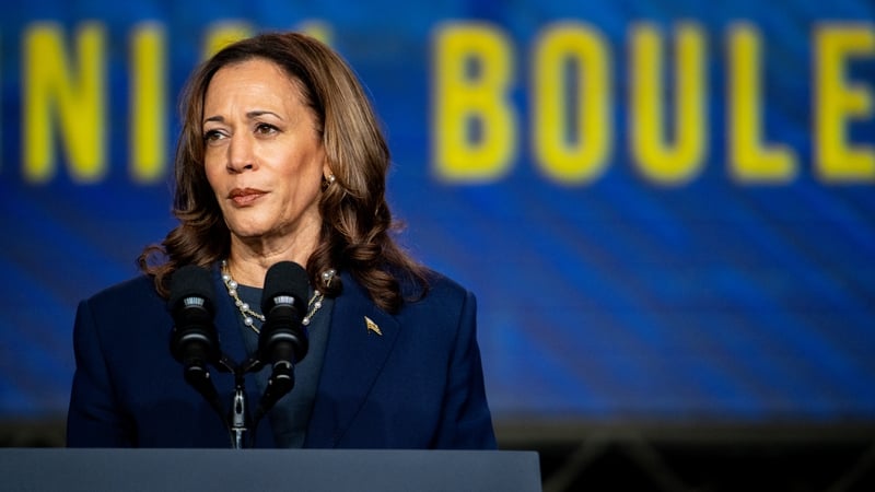 Kamala Harris said the American people 'deserve better' than Donald Trump