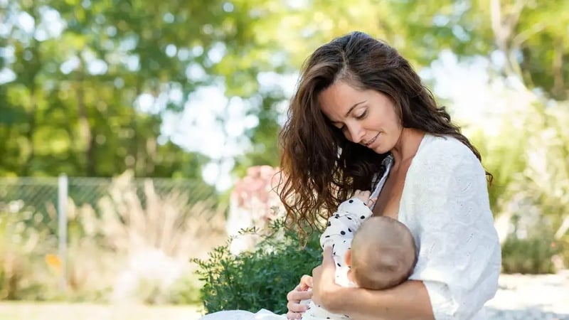 Breastfeeding in the hot weather can be tricky (Alamy/PA)