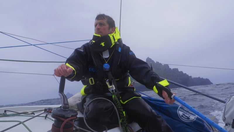Irish solo sailor Tom Dolan in Around My Island, one of the new Irish documentaries to air on RTÉ this month