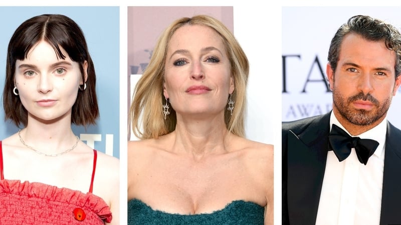 (L-R) Lola Petticrew, Gillian Anderson, and Tom Cullen will begin filming Trespasses in Belfast in the Autumn