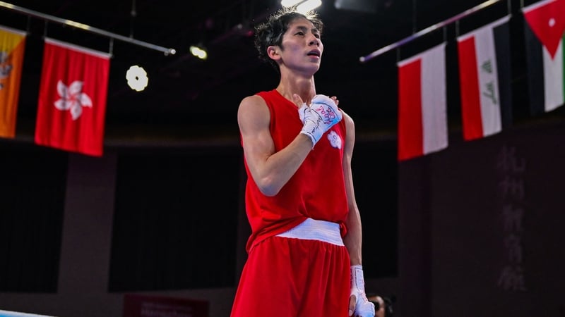 Lin Yu-ting is a two-time world champion and reigning Olympic featherweight (57kg) champion