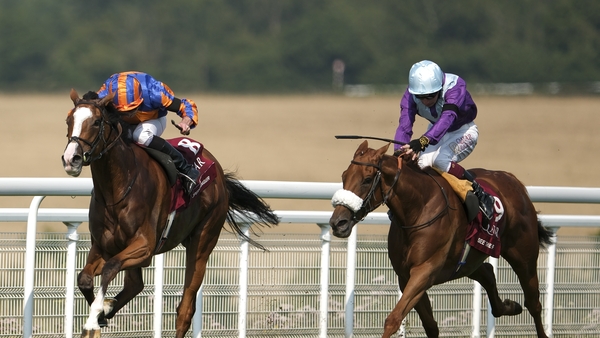Opera Singer took the lead early in the race and held on