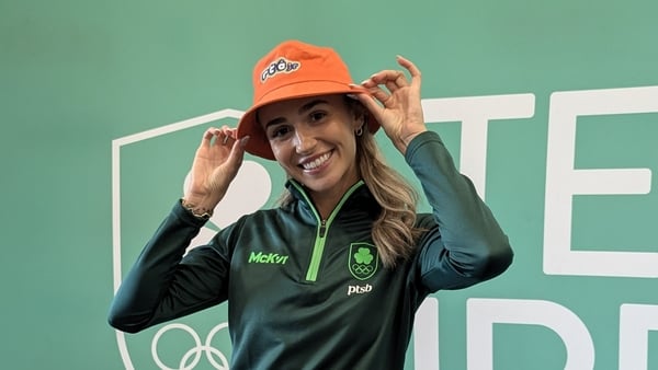 Sharlene Mawdsley rockin' the RTÉjr buckey hat!