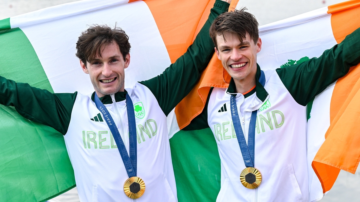 Paul O’Donovan and Fintan McCarthy win Olympic gold medal