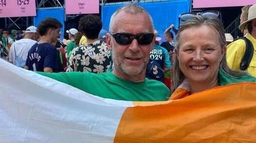 Tom and Sue McCarthy in Paris