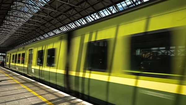Passengers travelling to and from Bray on the DART are advised to travel early (file image)