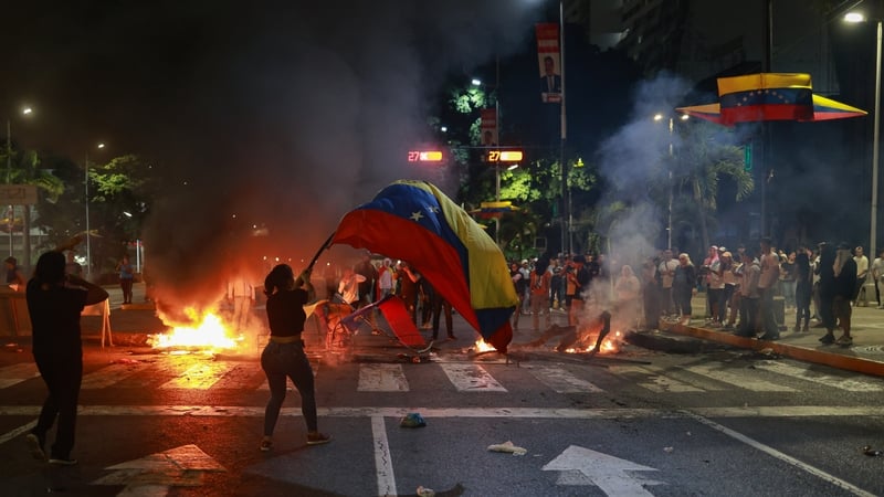 The NGO Foro Penal reported 11 dead in protests as angry Venezuelans took to the streets (File Picture)