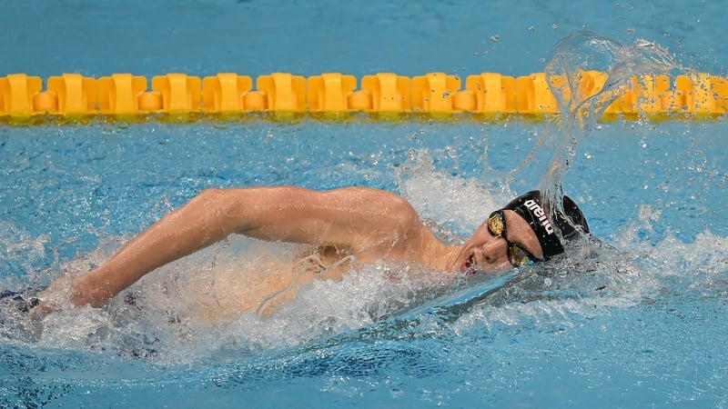 Daniel Wiffen has a world record on his mind at the Irish Open Swimming Championships this week