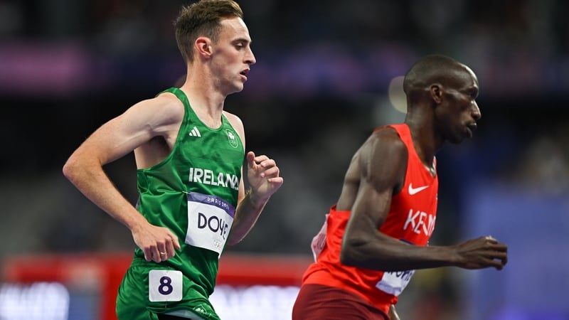 Cathal Doyle recorded a PB in his 1500m semi