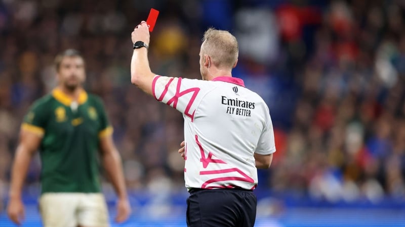 Some red card offences will see a player sent to the sin bin for 20 minutes in the upcoming Rugby Championship (file photo)