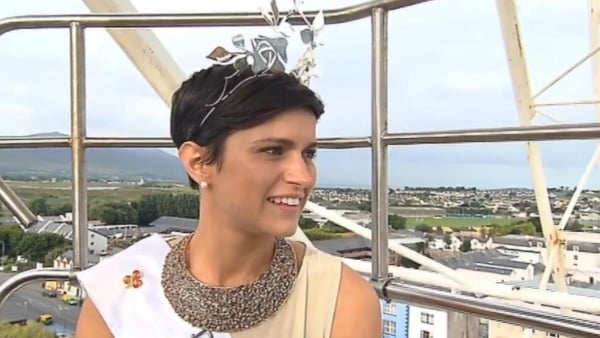 Can you guess the year? Maria Walsh is crowned Rose of Tralee