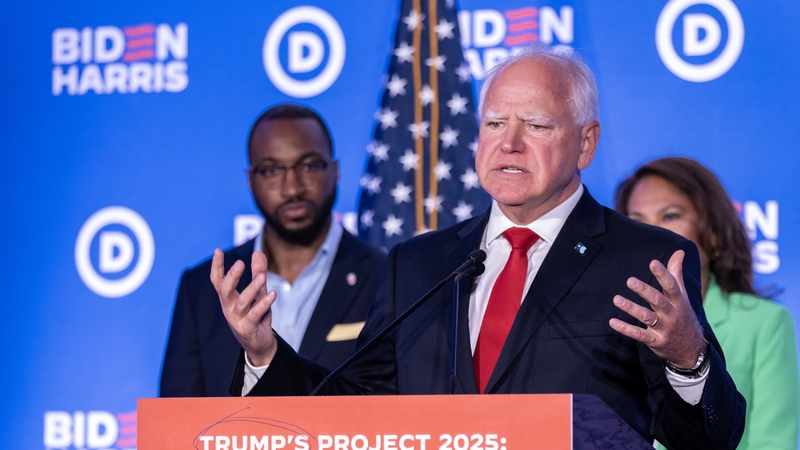 60-year-old Tim Walz had been a relative political unknown for Americans until recently