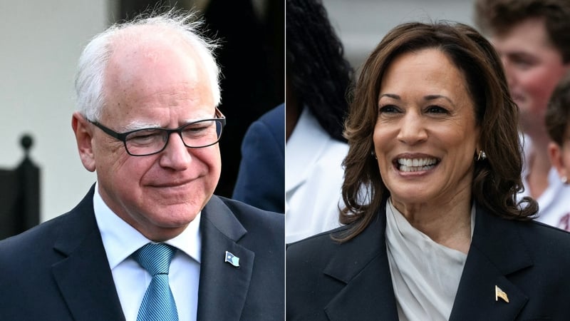 Minnesota Governor Tim Walz has reportedly been named as Kamala Harris' running mate