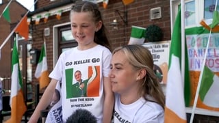 Hundreds of people are set to gather in Dublin's north inner city to watch Harrington's Olympic fight