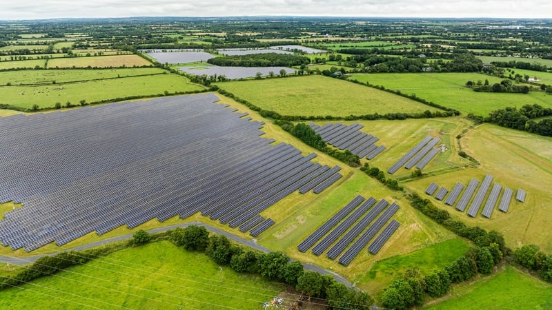 The South Meath solar farm involved in today's Greencoat Renewable's deal