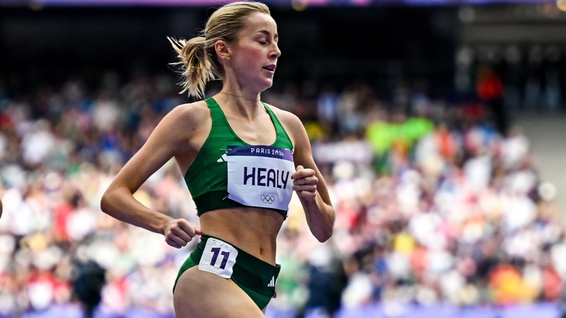 Sarah Healy was eighth in Rome