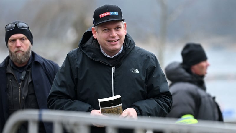 Rasmus Paludan provoked rioting in Sweden in 2022 when he went on a tour of the country and publicly burned copies of the Koran (file image)