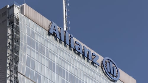 Germany's Allianz said today it was on track to meet its full-year target