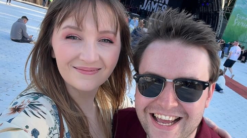 Jess Spencer and her boyfriend Callum Farmer travelled to Vienna on Wednesday morning ahead of the Taylor Swift gigs