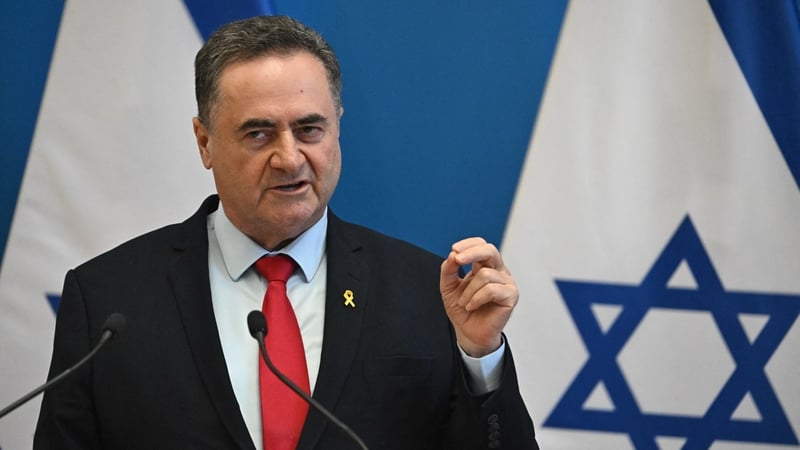 'Norway has pursued a one-sided policy on the Palestinian issue and will therefore be excluded from any involvement in it', Israel's Foreign Minister Israel Katz said (file image)