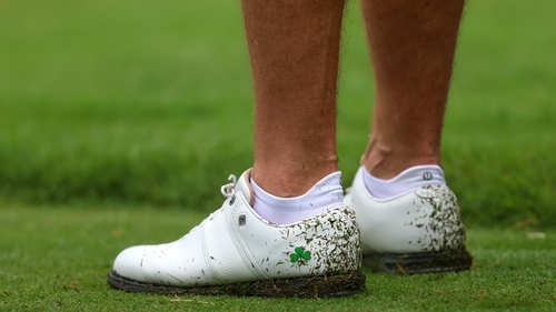 Shane Lowry during practice at the Wyndham Championship