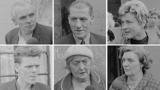 Belfast residents comment on the proposed removal of barricades from their streets, 1969.