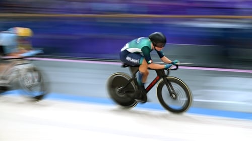 Lara Gillespie finished sixth in the women's omnium