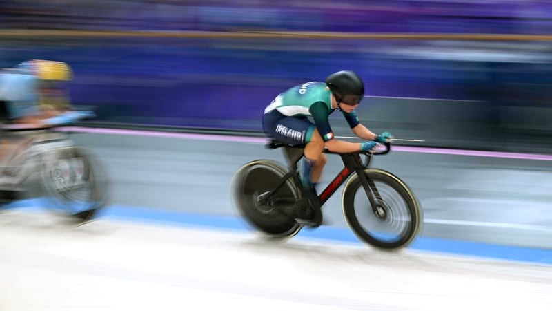 Lara Gillespie finished sixth in the women's omnium