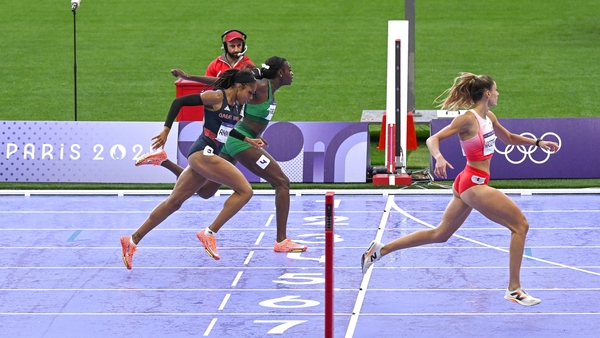 Rhasidat Adeleke held on for fourth in the 400m final in Paris