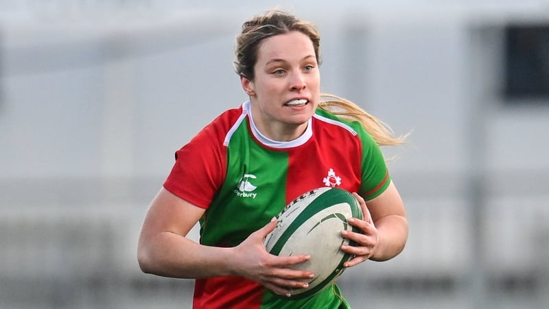Alana McInerney, seen playing for the Clovers in the Celtic Challenge earlier this year, scored a hattrick for Munster