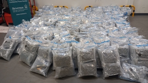 Revenue said the drugs arrived from Spain