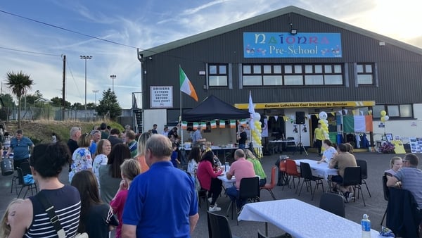 Spirits are high as the club is also celebrating its 60th birthday at Bandon GAA club