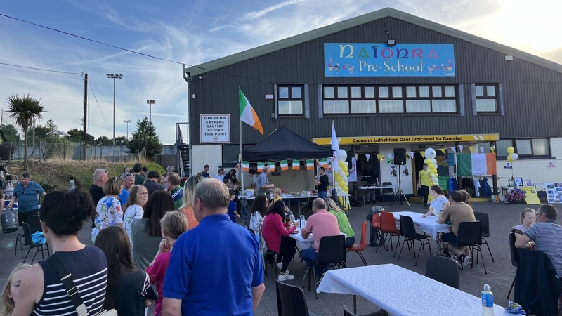 Spirits are high as the club is also celebrating its 60th birthday at Bandon GAA club