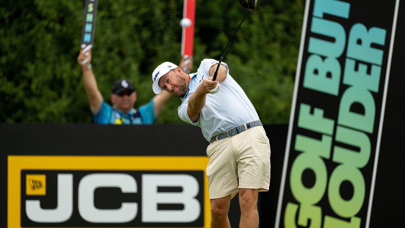 McDowell teeing off at LIV JCB