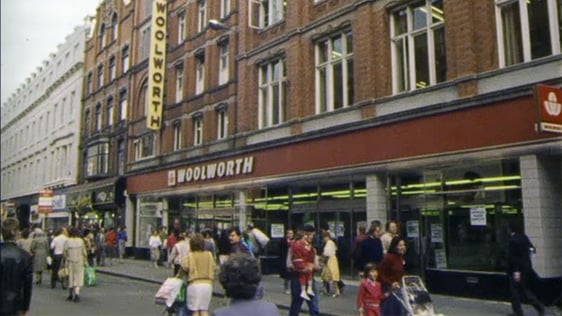 The Woolworth store on Henry Street in Dublin, 1984.